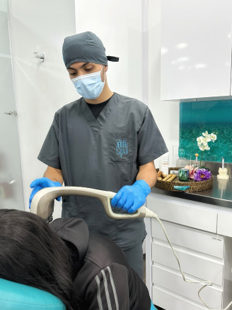 masaje de cortesia en 14-85 Dental Spa